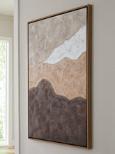 Prime Furniture - Ashley Furniture - Fanthorne Wall Decor - Wall Art / Tan/Brown/White - A8000500